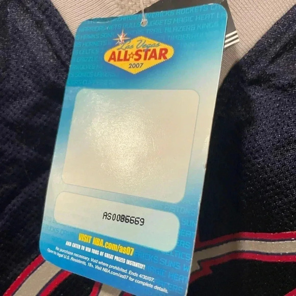 Chris Bosh Signed NBA-Adidas All Star 2007 East Jersey ~ Las Vegas All Star - Picture 6 of 13